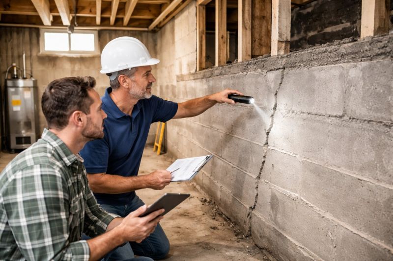 Basement Crack Repair in Dekalb County, GA