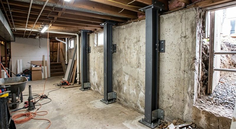 Basement Stabilization in Dekalb County, GA