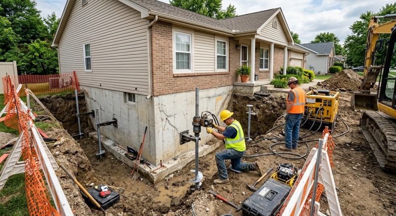 Building Foundation Repair in Duluth, GA