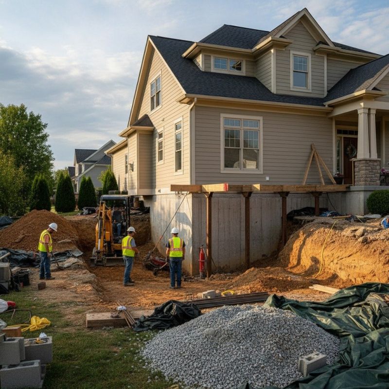 Building Foundation Repair in Lawrenceville, GA