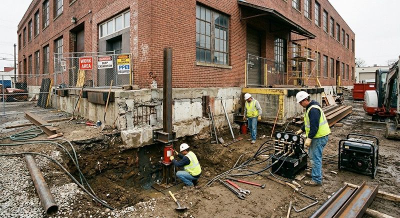 Building Foundation Repair in Lithonia, GA