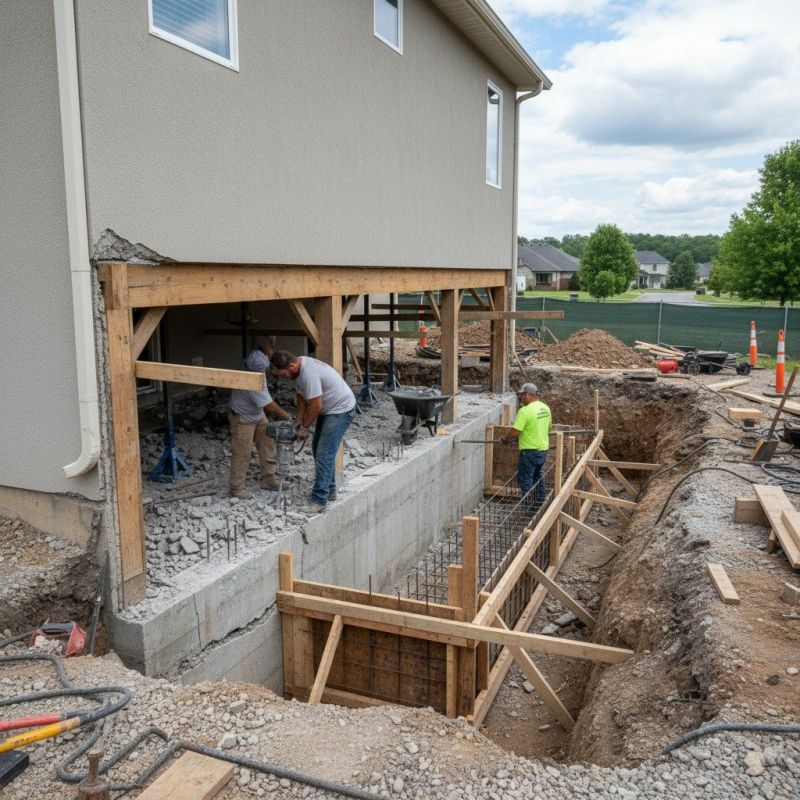 Building Foundation Repair in Loganville, GA