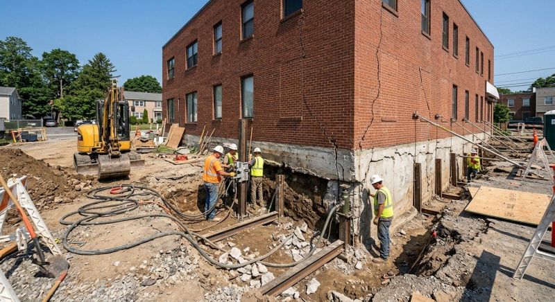 Building Foundation Repair in Oxford, GA