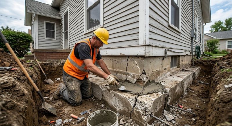 Concrete Foundation Repair in Stockbridge, GA