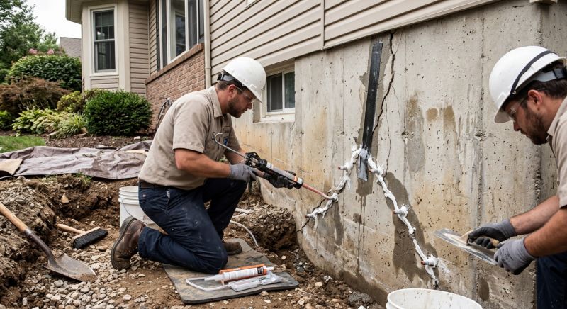 Cracked Foundation Repair in Henry County, GA