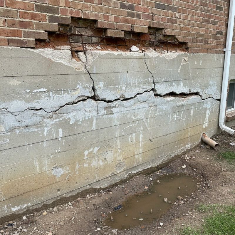 Cracked Foundation Repair in Marietta, GA