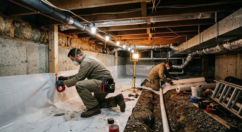 Crawl Space Leveling in Dekalb County, GA