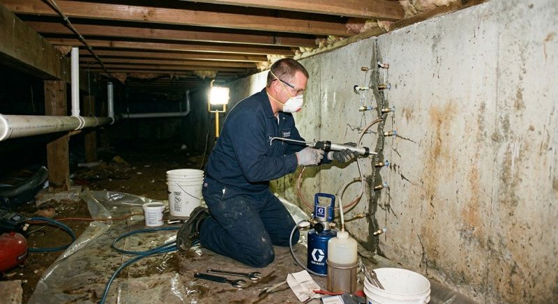 Crawlspace Foundation Repair in Dekalb County, GA