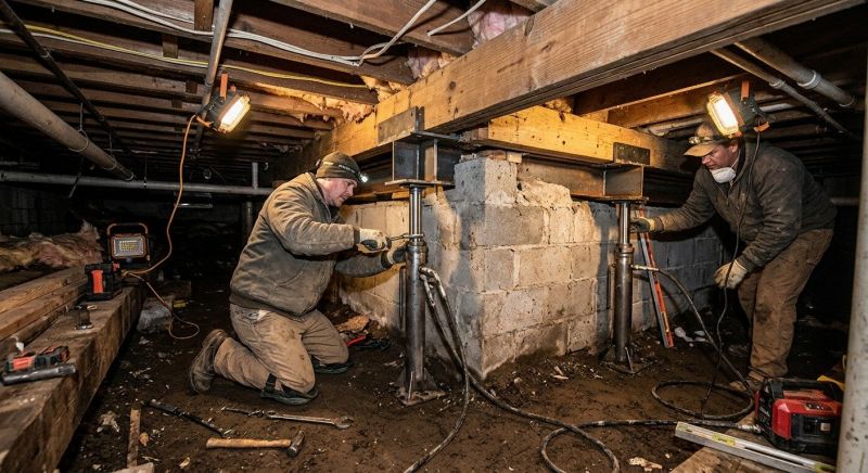 Crawlspace Foundation Repair in Marietta, GA