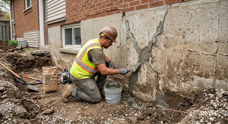 Foundation Crack Repair in Conyers, GA