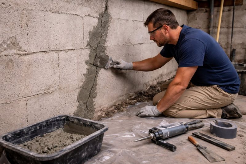 Foundation Crack Repair in Lilburn, GA