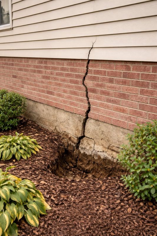 Foundation Crack Repair in Union City, GA