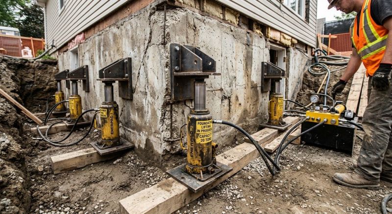 Foundation Jacking in Conyers, GA