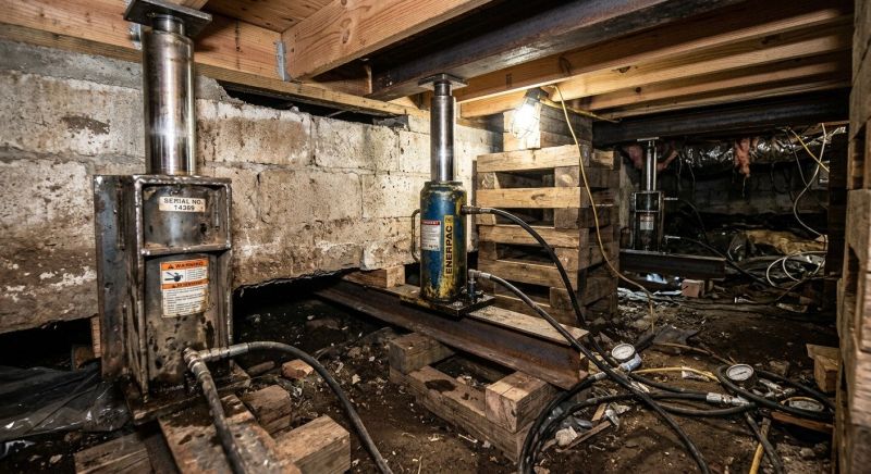 Foundation Jacking in Dekalb County, GA