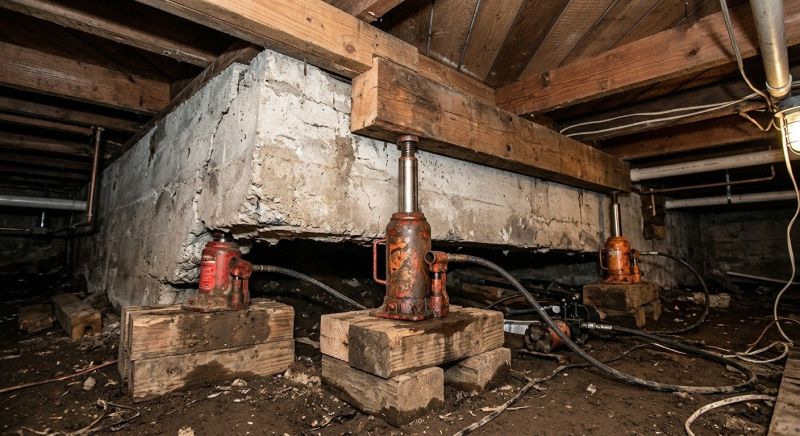 Foundation Jacking in Lilburn, GA