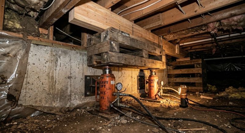 Foundation Jacking in Rockdale County, GA