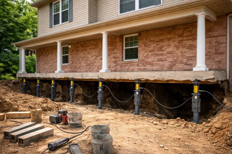 Foundation Jacking in Roswell, GA