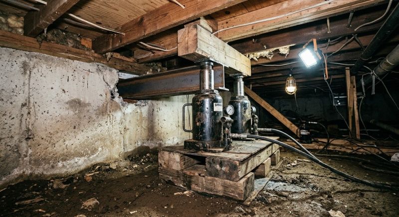 Foundation Jacking in Stone Mountain, GA