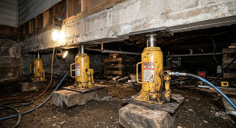 Foundation Jacking in Stone Mountain, GA