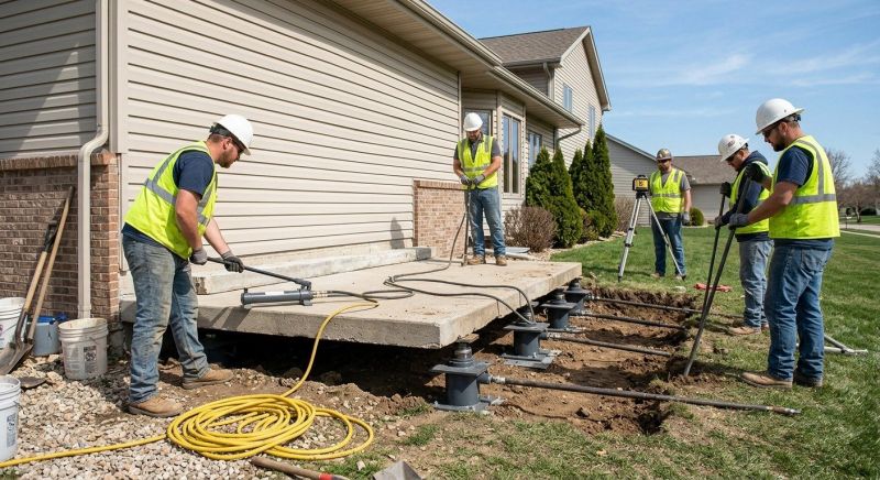 Foundation Lifting in Grayson, GA