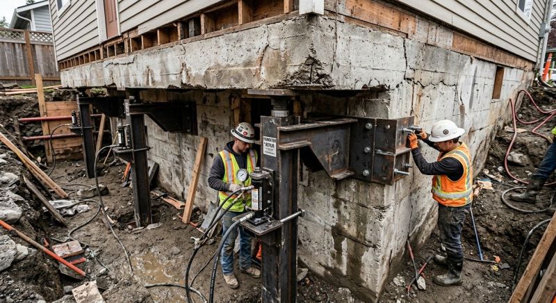Foundation Lifting in Lithonia, GA