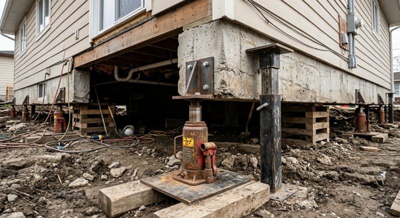 Foundation Lifting in Smyrna, GA