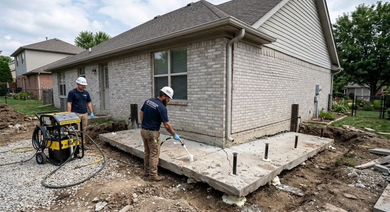 Foundation Lifting in Suwanee, GA