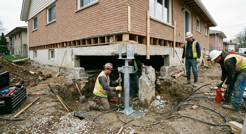 Foundation Pier Repair in Dekalb County, GA