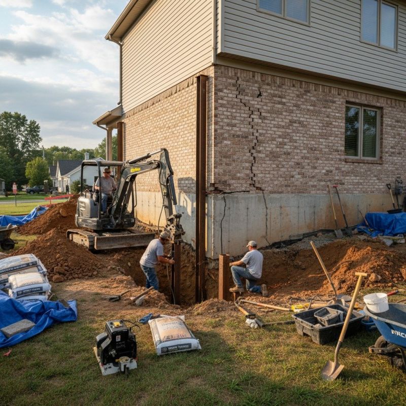 Foundation Structural Repair in Walton County, GA