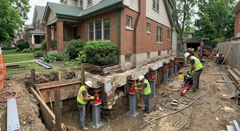 Foundation Underpinning in Dekalb County, GA