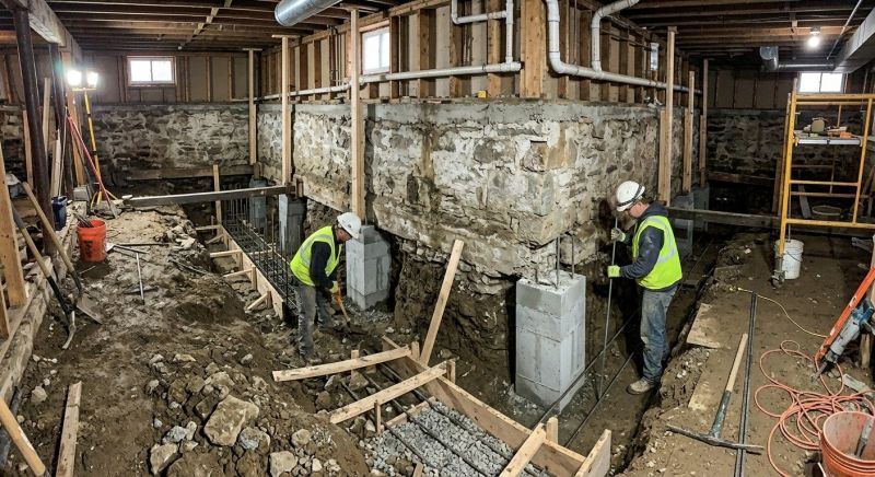 Foundation Underpinning in Dekalb County, GA