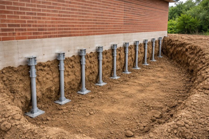 Helical Pile Installation in Dekalb County, GA