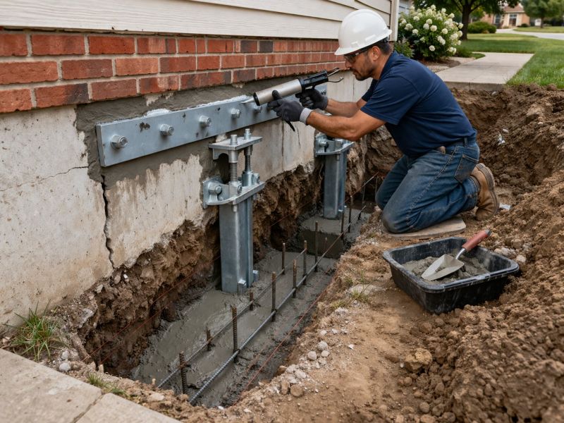 Home Foundation Repair in Norcross, GA