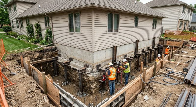 House Underpinning in Dekalb County, GA