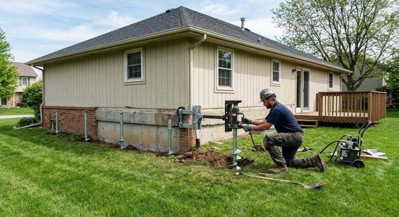 Settling Foundation Service in Fulton County, GA