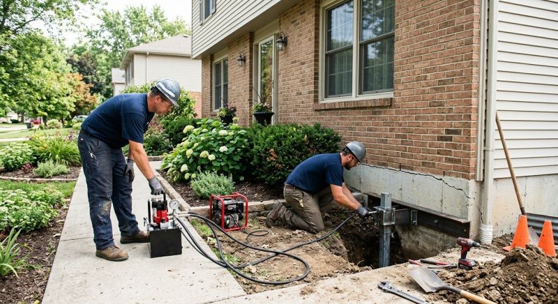 Settling Foundation Service in Hampton, GA