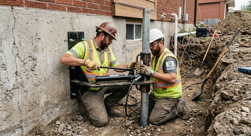 Settling Foundation Service in Marietta, GA