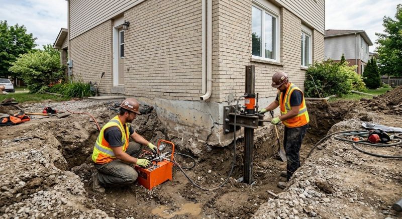 Sinking Foundation Lifting in Dekalb County, GA