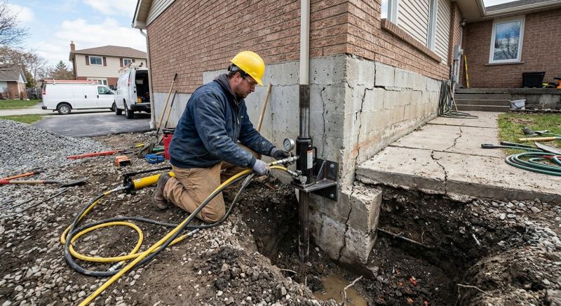 Sinking Foundation Repair in Stone Mountain, GA