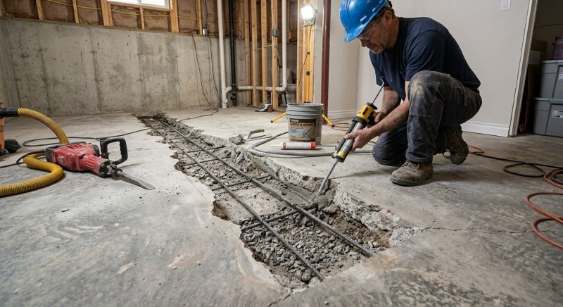 Slab Foundation Repair in Dekalb County, GA