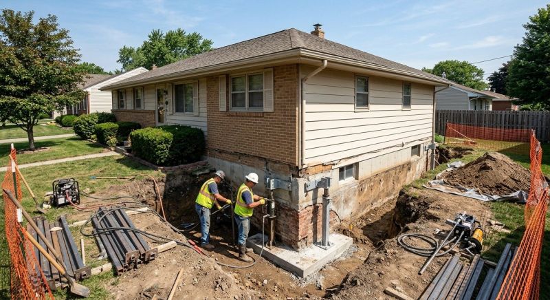 Structural Foundation Repair in Oxford, GA