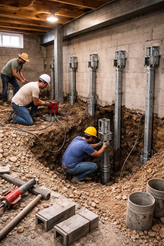Structural Underpinning in Dekalb County, GA