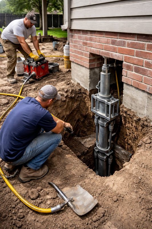 Structural Underpinning in Dekalb County, GA