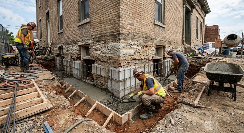 Underpinning Repair in Dekalb County, GA